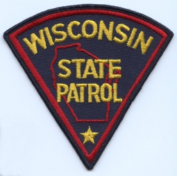 1970s Wisconsin State Patrol Patch