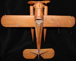Great 1930's Hand Carved Seaplane