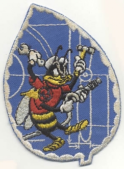 WWII Beechcraft Aviation Patch Designed by Disney Small Mesh Backing