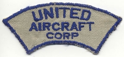 WWII United Aircraft Corp Workers Patch