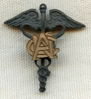 Scarce French-Made WWI US Army Nurse Corps Collar Insignia