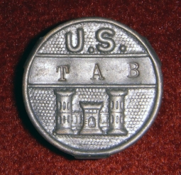 WWI US Army Engineer Equipment Tag Initialed TAB