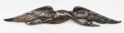 Iconic WWI French Aviation Stork Pin in Silver as Worn by Japanese Pilots Flying for France