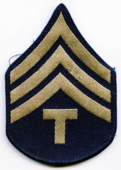 Sharp Pair of US Army Rank Stripes for Technician Fourth Grade Twill
