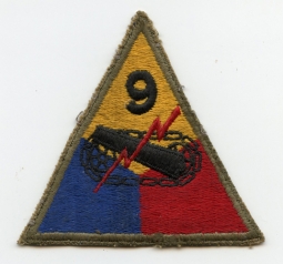WWII US Army 9th Armored Division (aka "Phantom") Patch