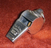 WWII Acme Thunderer UK Made Whistle Used by Flight Crews