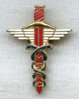 WWII Donation Badge for Mercy Ships Relief Corps (MSRC)