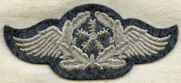 WWII Luftwaffe Flight Technical Personnel Sleeve Patch