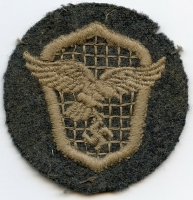 WWII Luftwaffe Motor Vehicle Driver's Trade Badge. Salty, Removed from Uniform