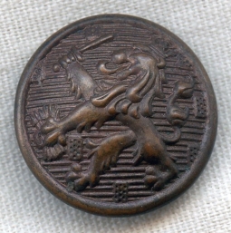 WWII Netherlands Uniform Button Made in Australia by Stokes
