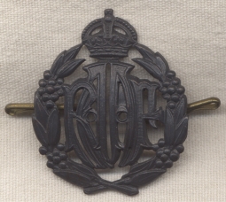 WWII Royal Australian Air Force (RAAF) Cap Badge