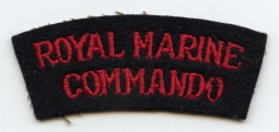 WWII British Royal Marine Commando Title