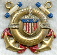 Beautiful WWII US Coast Guard (USCG) Sweetheart Pin