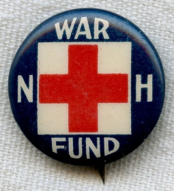 WWI New Hampshire Red Cross War Fund Pin