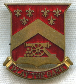 1930s US Army 103rd Field Artillery Regiment DI by Robbins
