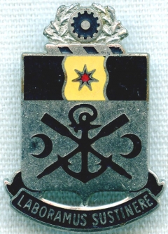1960s DI for US Army 10th Engineer Combat Battalion by Emblemcraft
