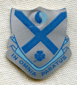 Extremely Rare & Mint WWII 114th Infantry Regiment DI in Plastic in Original Envelope
