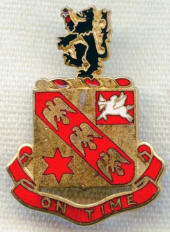 1960s US Army 11th Field Artillery Regiment DI by Emblem Supply Co.
