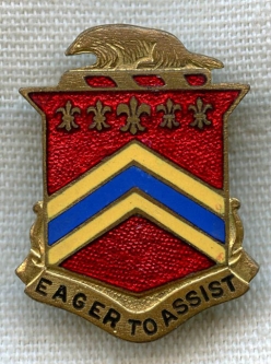 1930s US Army 120th Field Artillery Regiment DI