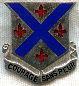 1930s US Army 126th Infantry Regiment DI by Dennison