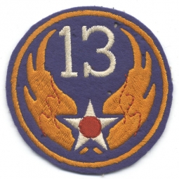 Great Australian Made 13th Air Force Flight Jacket Patch