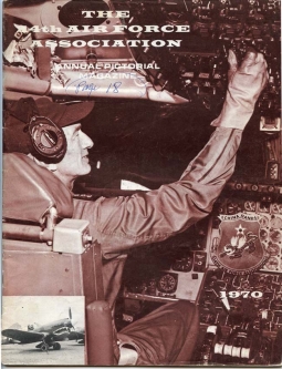 1970 Annual Pictorial Magazine of the USAF 14th Air Force "Flying Tigers" Association with Roster