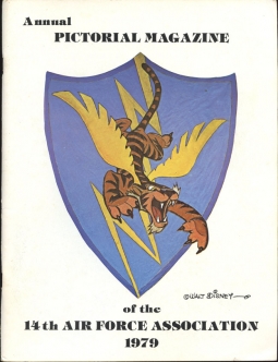 1979 Annual Pictorial Magazine of the USAF 14th Air Force "Flying Tigers" Association with Roster