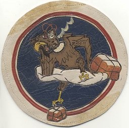 RARE 16th Combat Cargo Squadron, 4th CCG, 10th Army Air Force CBI Leather Patch