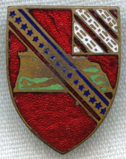 1930s US Army 17th Field Artillery Regiment DI
