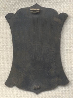 1860s Plymouth, Massachusetts Fire Department Hose #5 Badge