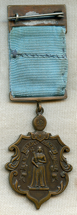 Scarce 1866 Civil War Service Medal from the City of Brooklyn, New York for an Army Recipient