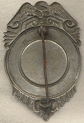 Circa 1890 Concord, New Hampshire Capitol Police #28 Badge
