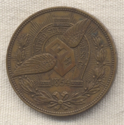 1904 US Express Company 50th Anniversary Commemorative Medal