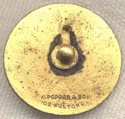 Ca. 1910s New York Motorcycle Dealers Association Lapel Pin