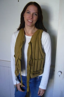 Rare Ca. 1910 Steamboat Steamship Kapok Life Vest