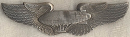 Rare 1920s US Air Service Air Ship Pilot Wing by Link