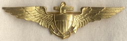 Early 1920s US Navy Pilot Wing by Robbins - Unmarked