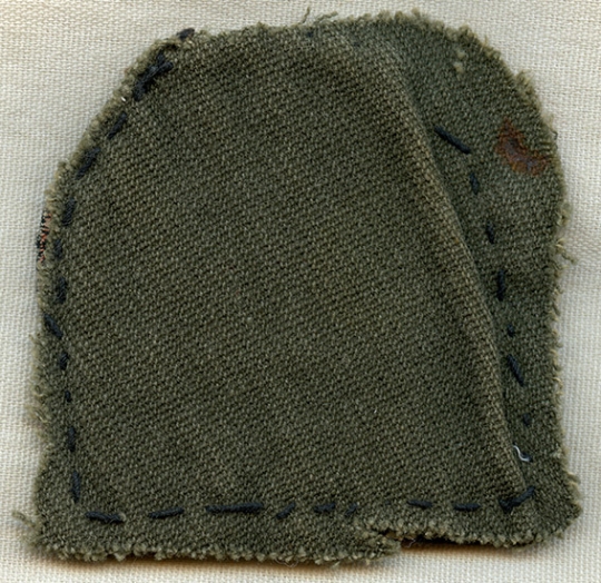 Extremely Rare 1930's - 40's New York State Fire Warden Shoulder Patch
