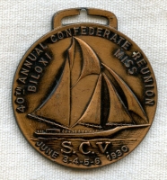 1930 Sons of Confederate Veterans (SCV) 40th Reunion at Biloxi Badge