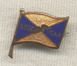 1930s Goodyear Aviation Lapel Pin