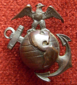 1930s to WWII US Marine Corps Officer Collar Insignia
