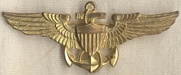 1930 USN/USCG "Large Anchor" Pilot Wing