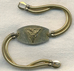 1939 US Military Academy (USMA) West Point Sweetheart Bracelet