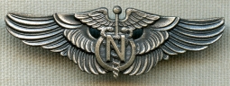 Rare, Late 1940's USAAF/USAF Flight Nurse Wing, German-Made by Assman