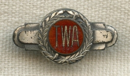 1940s Enameled TWA Pin