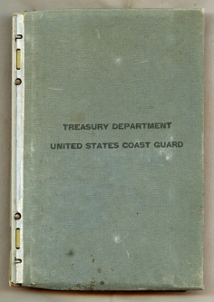 Rare 1940 USCG Regulations, Hard-Bound with Changes & Circulars. US Treasury Department