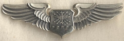 Scarce Ca. 1947 USAF Navigator Wing in Sterling by Balfour