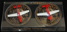 Extremely Cool, Early 1950's Globe Aircraft Target Drone Desk Paperweight for KD2G-2 & KD6G-