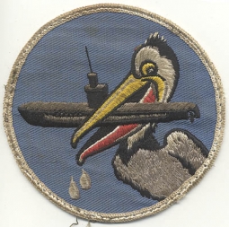 Early 1950's, Korean War Period, USN VS-27 (Sea Control Squadron 27) Jacket Patch
