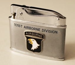 Beautiful Ca. 1960 101st Airborne Division Penguin Lighter from Fort Campbell, Kentucky